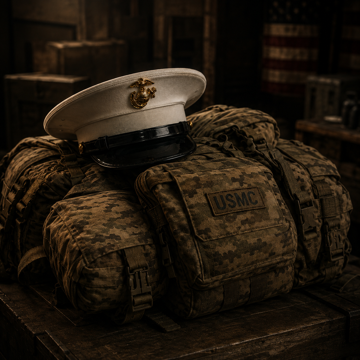 Marine Corps Cover and Utilities