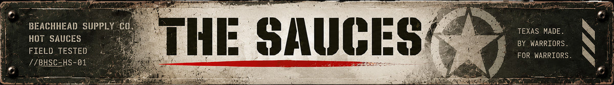 The Sauces — Beachhead Supply Co. Hot Sauces